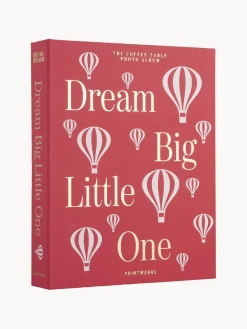 Discount Printworks Album photos Dream Big Little One Rouge, blanc, doré