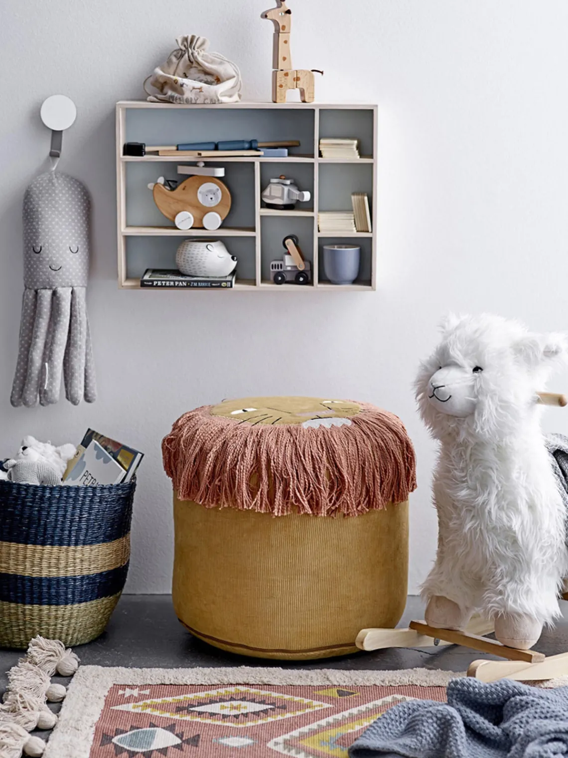 New Bloomingville Mini Animal à bascule Lama