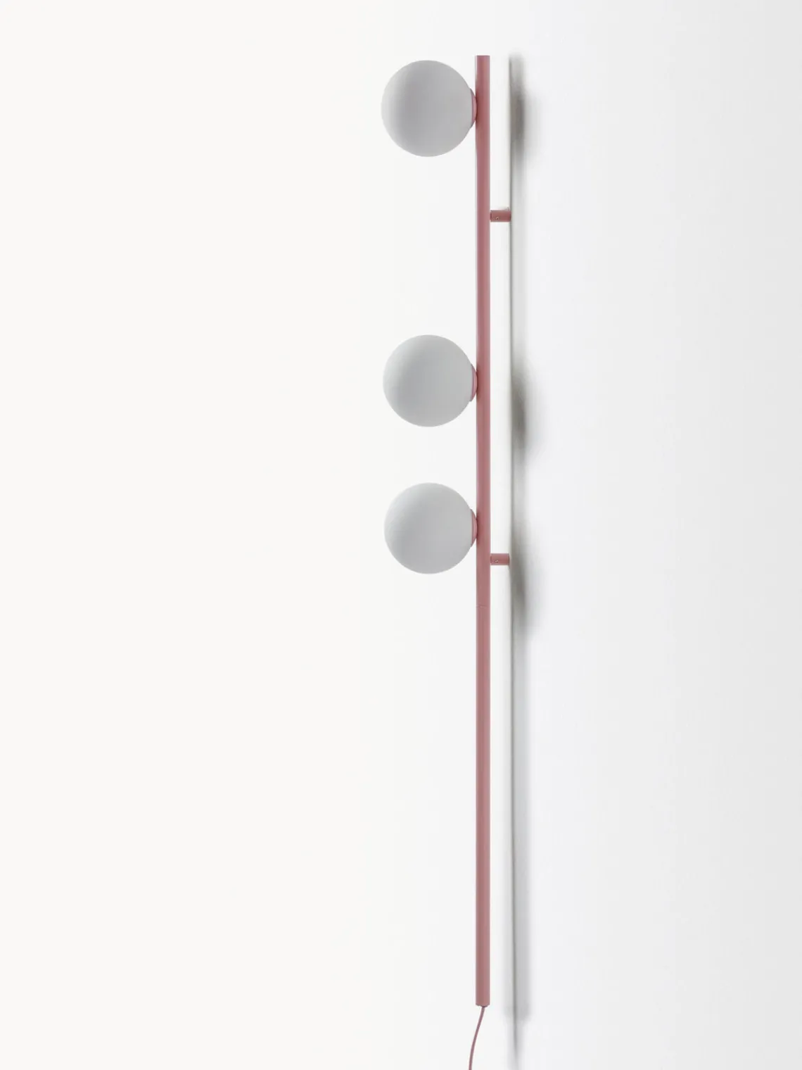 Best Houseof Applique murale artisanale avec prise secteur Bar Rouge corail