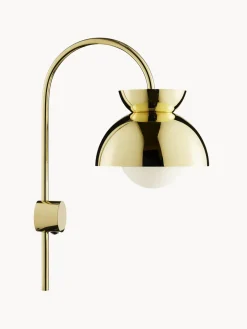 Fashion Frandsen Applique murale avec prise secteur Butterfly Doré, haute brillance