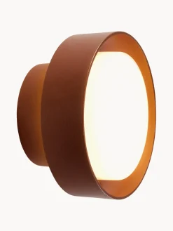 Best Marset Applique murale d'extérieur LED soufflée bouche Plaff-On!, intensité lumineuse variable Blanc, terracotta
