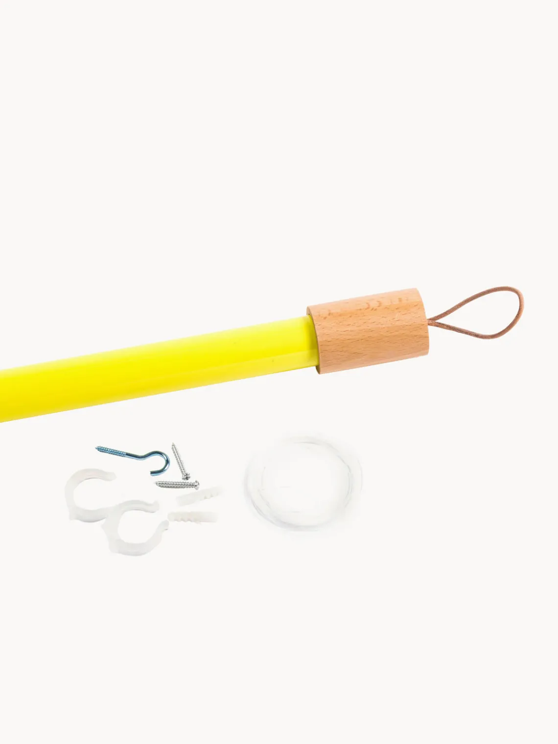 Discount SELETTI Applique murale LED avec prise secteur Linea Jaune citron