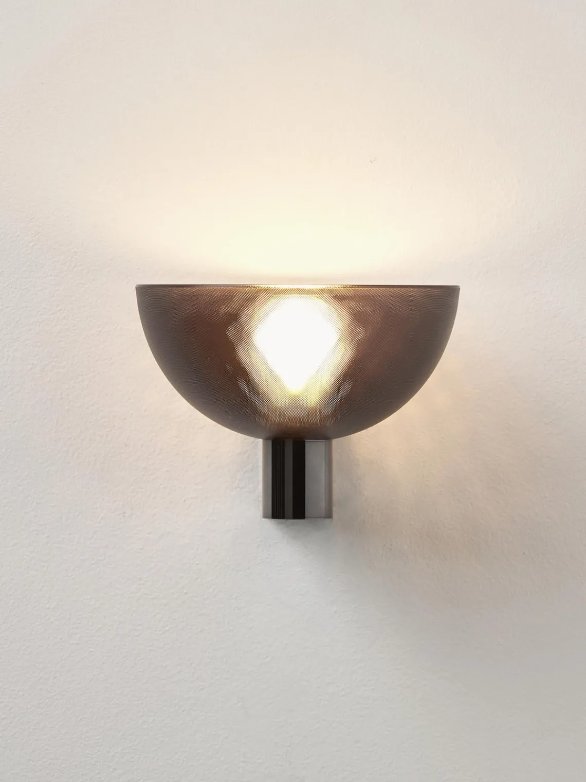 Best Kartell Applique murale LED Fata, intensité lumineuse variable Brun, argenté