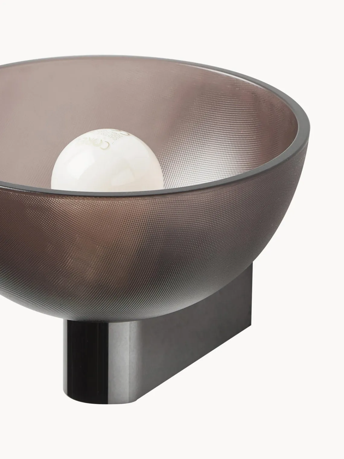 Best Kartell Applique murale LED Fata, intensité lumineuse variable Brun, argenté