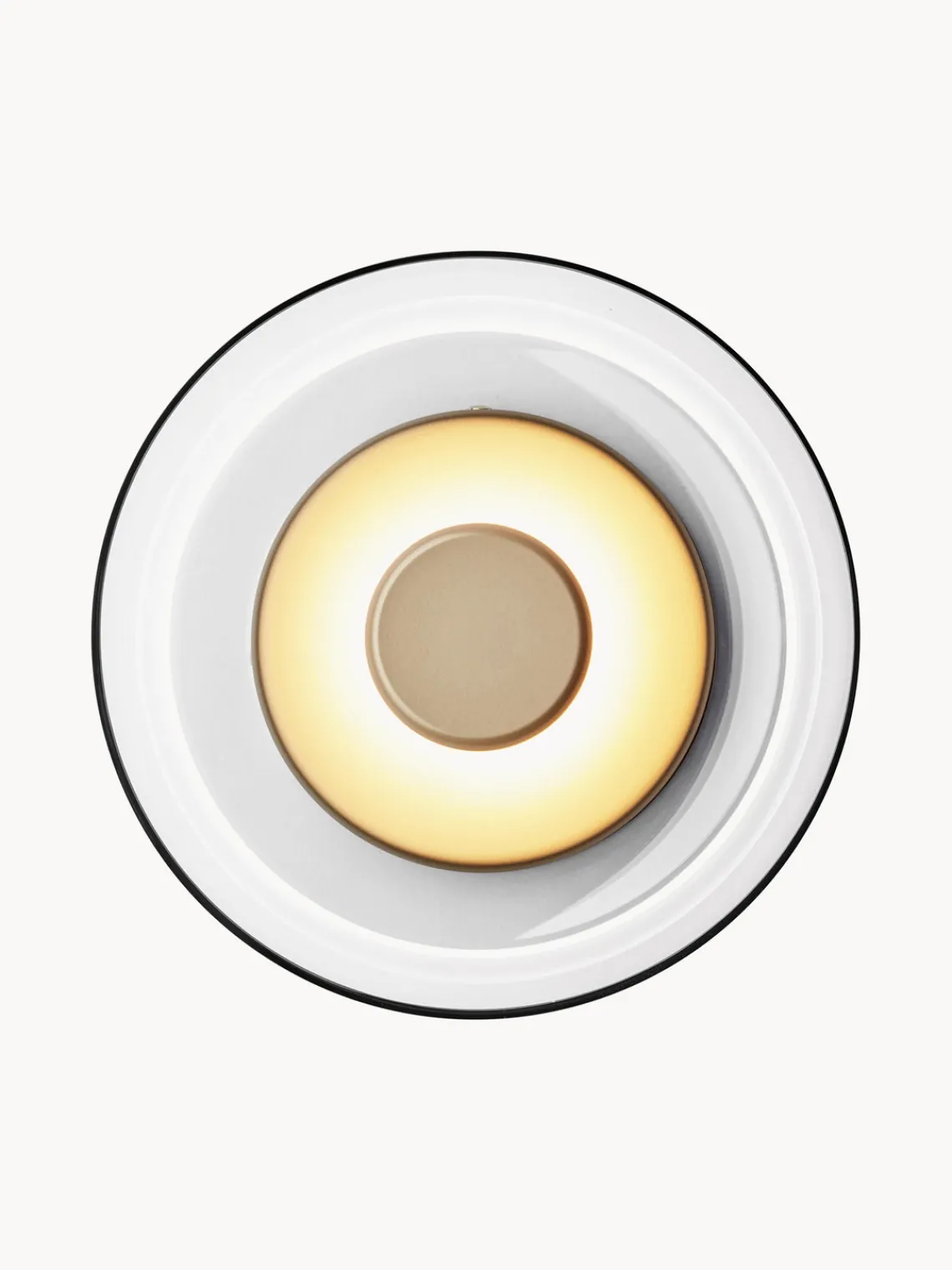 Outlet Nuura Applique murale LED soufflée bouche Blossi, intensité lumineuse variable
