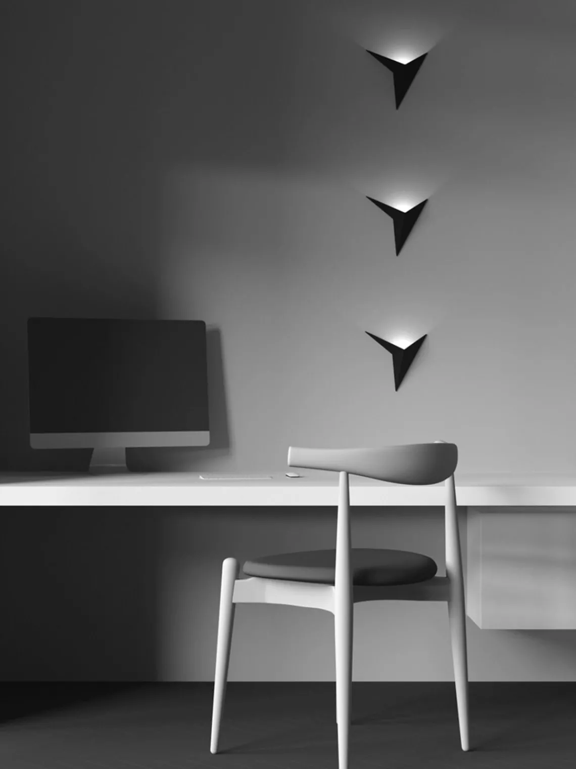 New Maytoni Applique murale LED Trame Noir