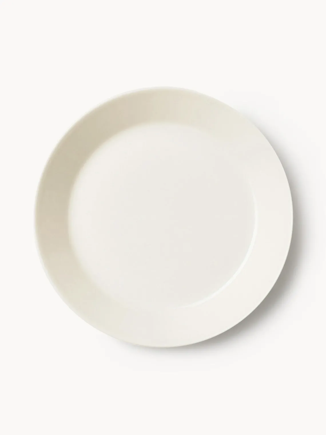 Online iittala Assiette à dessert en porcelaine Teema Blanc cassé