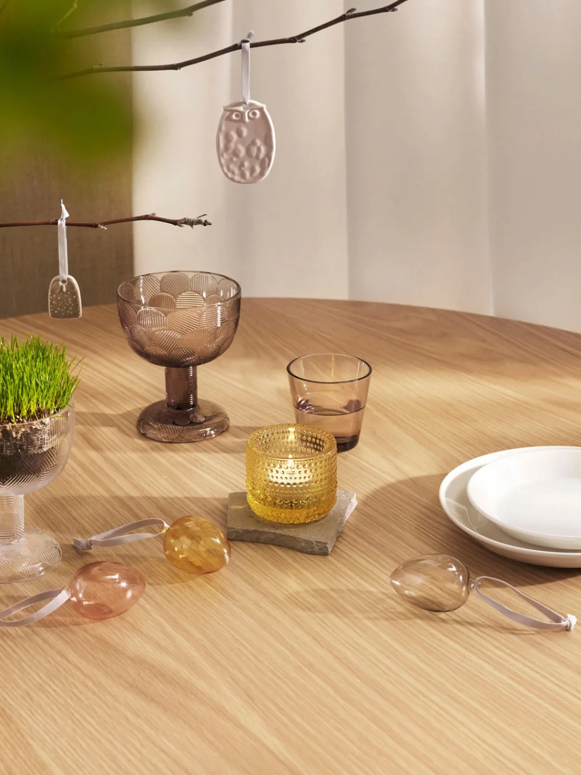 Online iittala Assiette à dessert en porcelaine Teema Blanc cassé