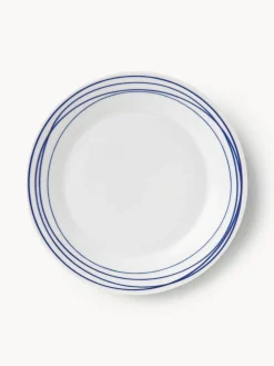 Best ROYAL DOULTON Assiette à dessert en porcelaine Pacific Blue Ligné