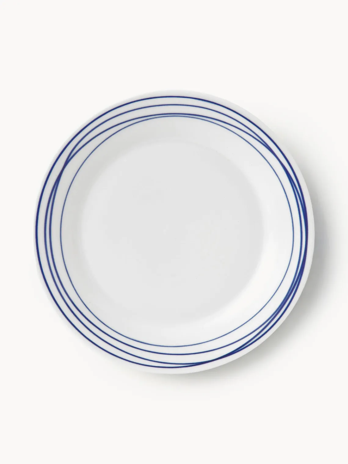 Best ROYAL DOULTON Assiette à dessert en porcelaine Pacific Blue Ligné
