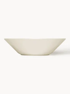 New iittala Assiette creuse en porcelaine Teema Blanc cassé