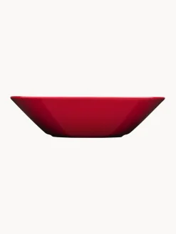 Outlet iittala Assiette creuse en porcelaine Teema Lie de vin