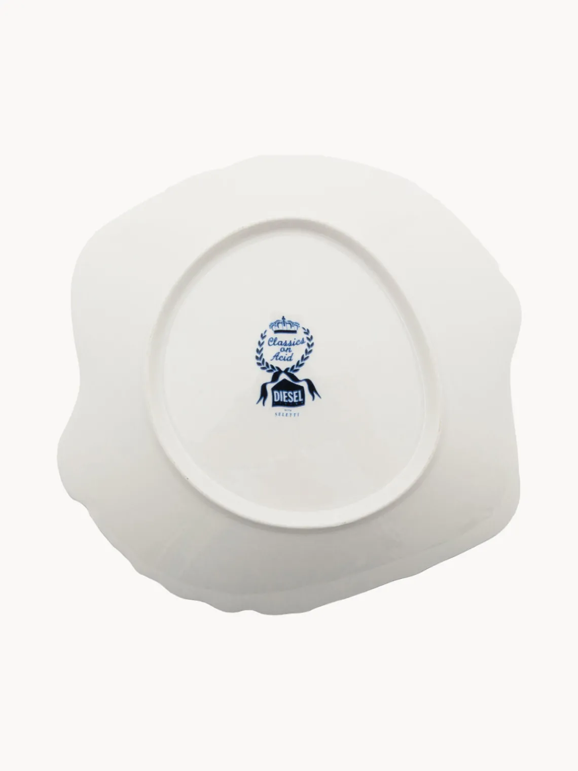 Outlet SELETTI Assiette creuse en porcelaine Classic On Acid