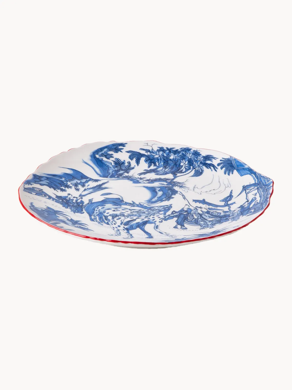 Best SELETTI Assiette plate en porcelaine Classic On Acid