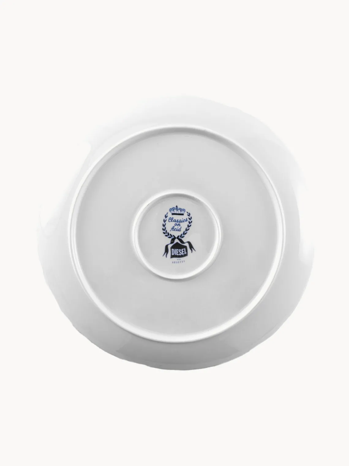 Best SELETTI Assiette plate en porcelaine Classic On Acid