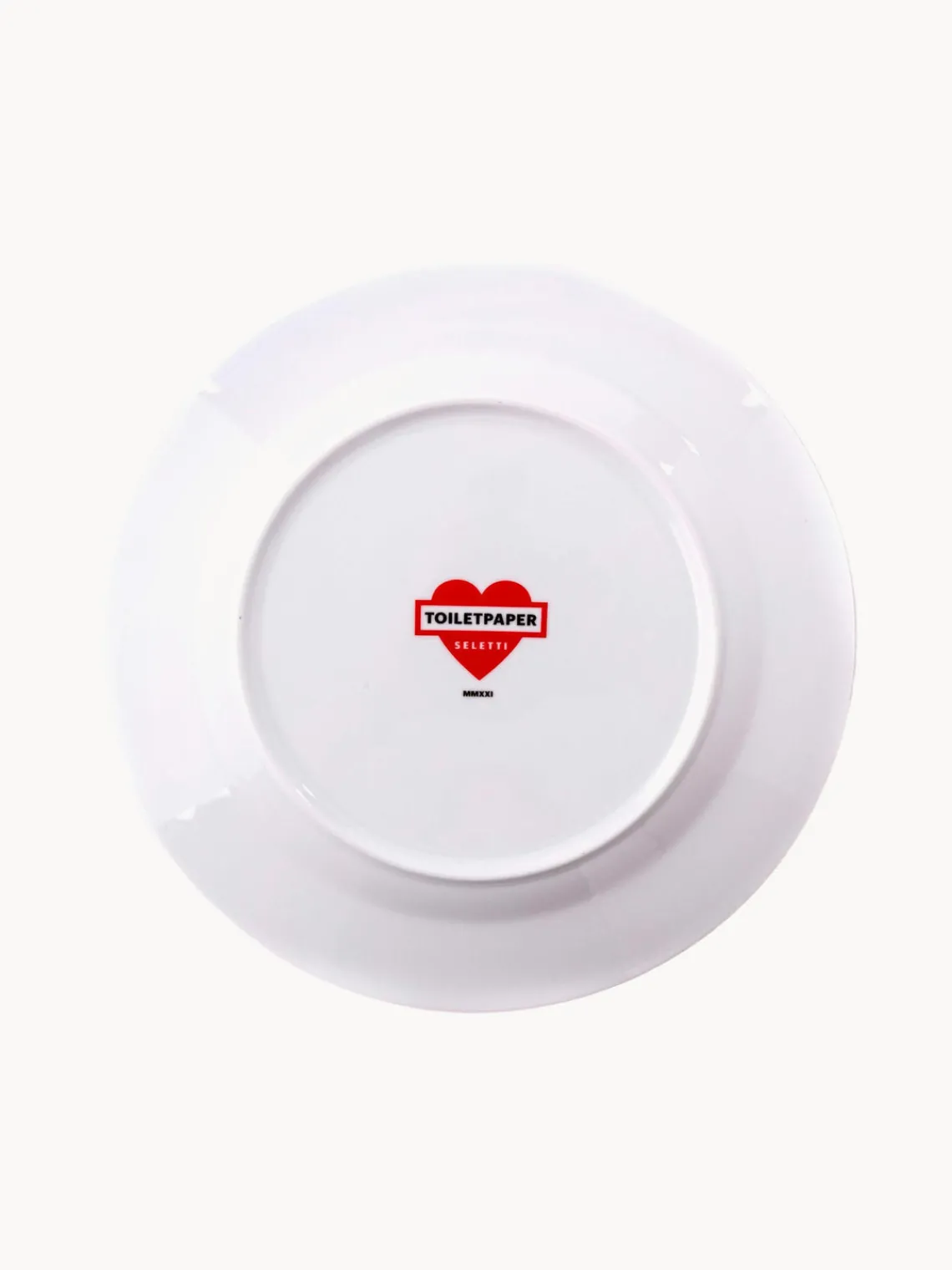Fashion SELETTI Assiette plate en porcelaine Globe