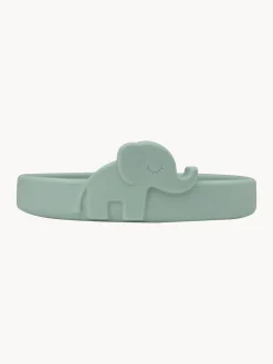 Best Done by Deer Assiette pour enfants Peekaboo Vert sauge