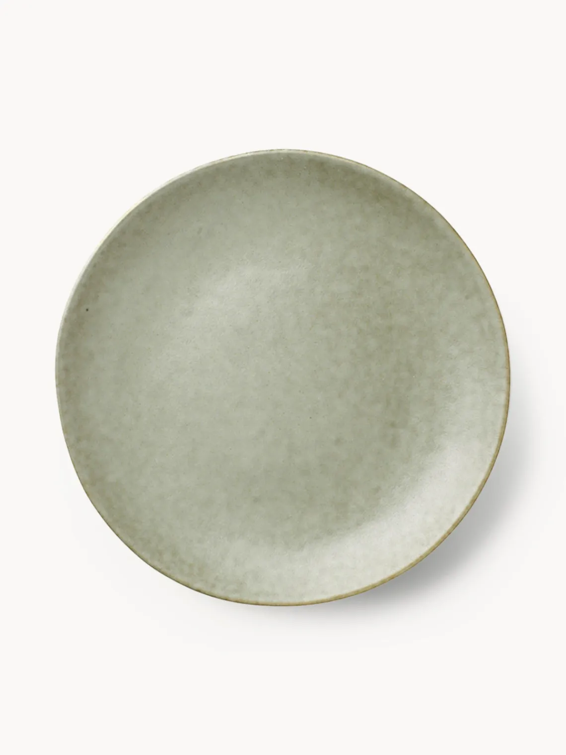 Discount Broste Copenhagen Assiettes à dessert artisanales Nordic Marsh, 4 pièces Vert sauge, chiné