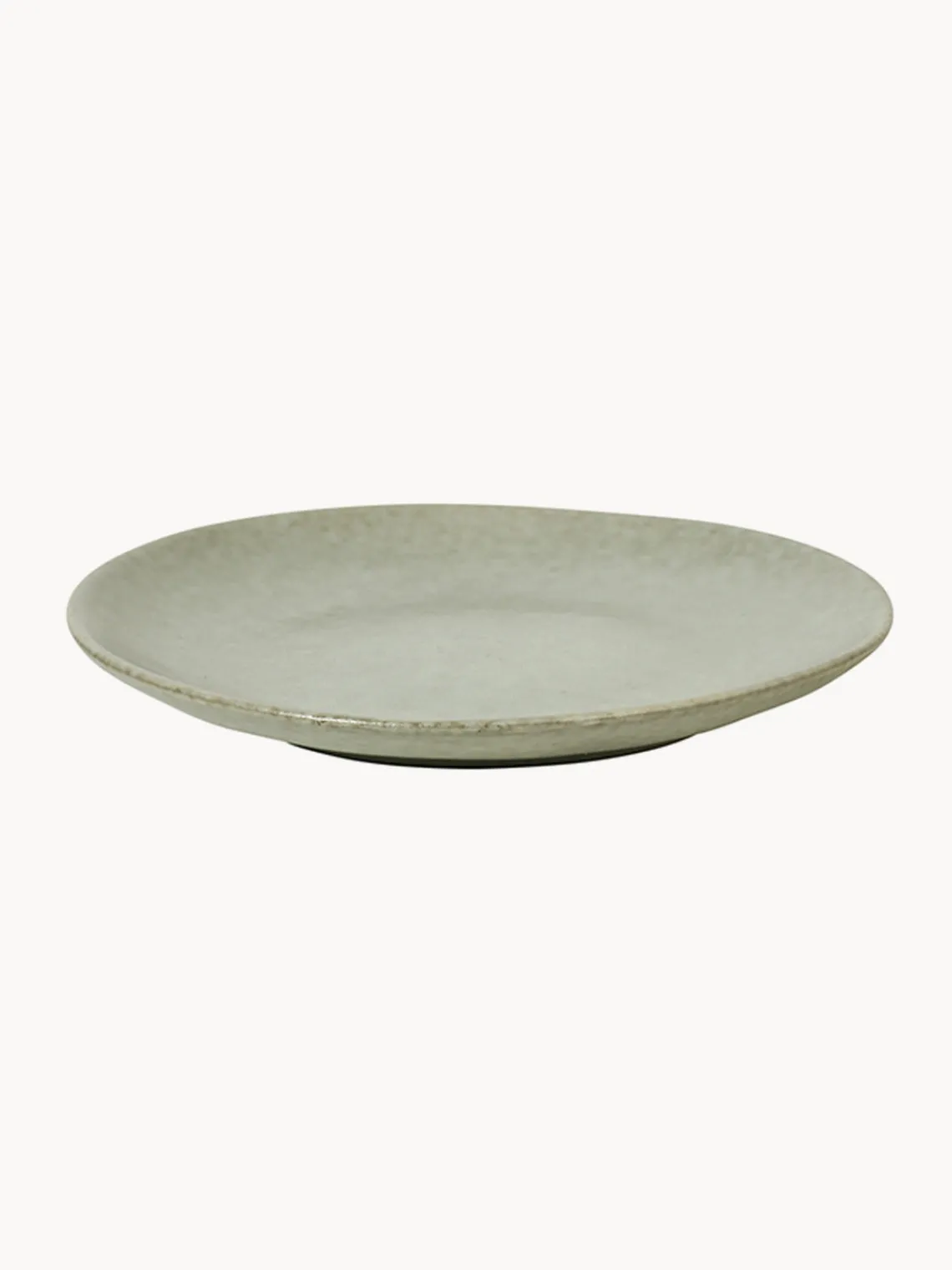 Discount Broste Copenhagen Assiettes à dessert artisanales Nordic Marsh, 4 pièces Vert sauge, chiné