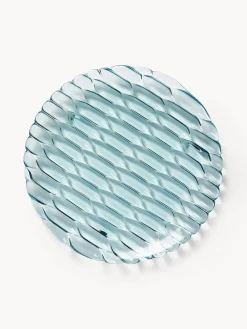 Best Kartell Assiettes à dessert avec motif texturé Jellies, 4 pièces Bleu ciel