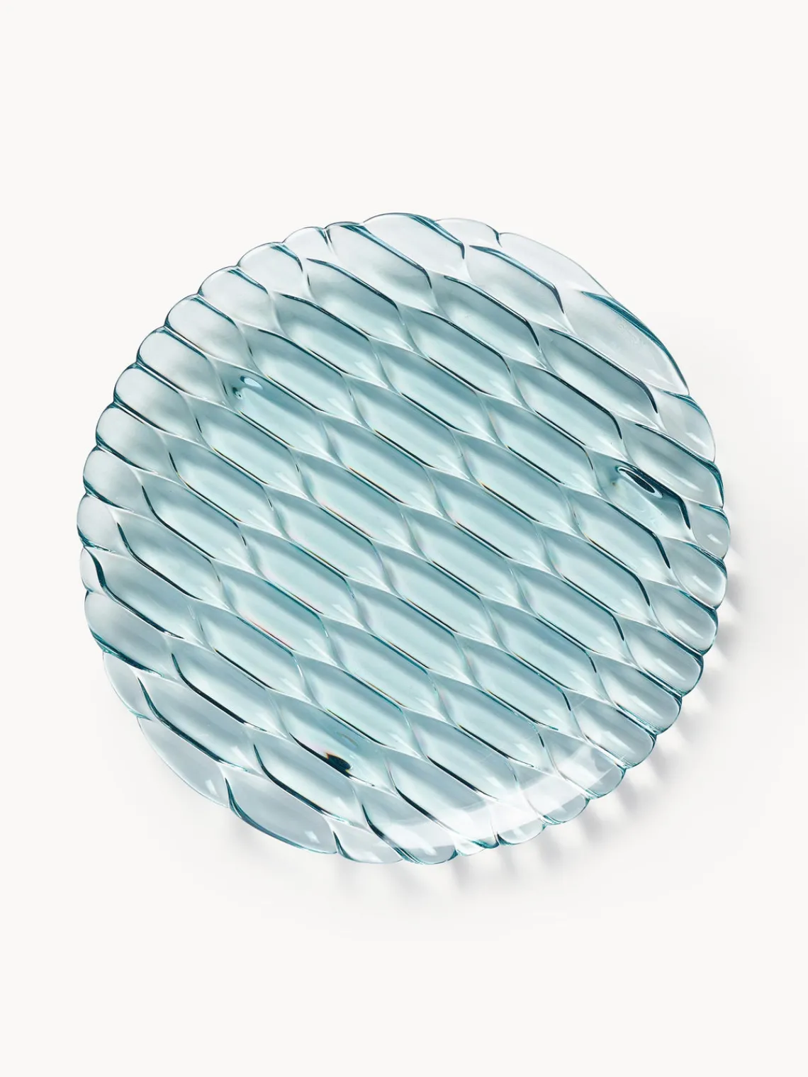 Best Kartell Assiettes à dessert avec motif texturé Jellies, 4 pièces Bleu ciel