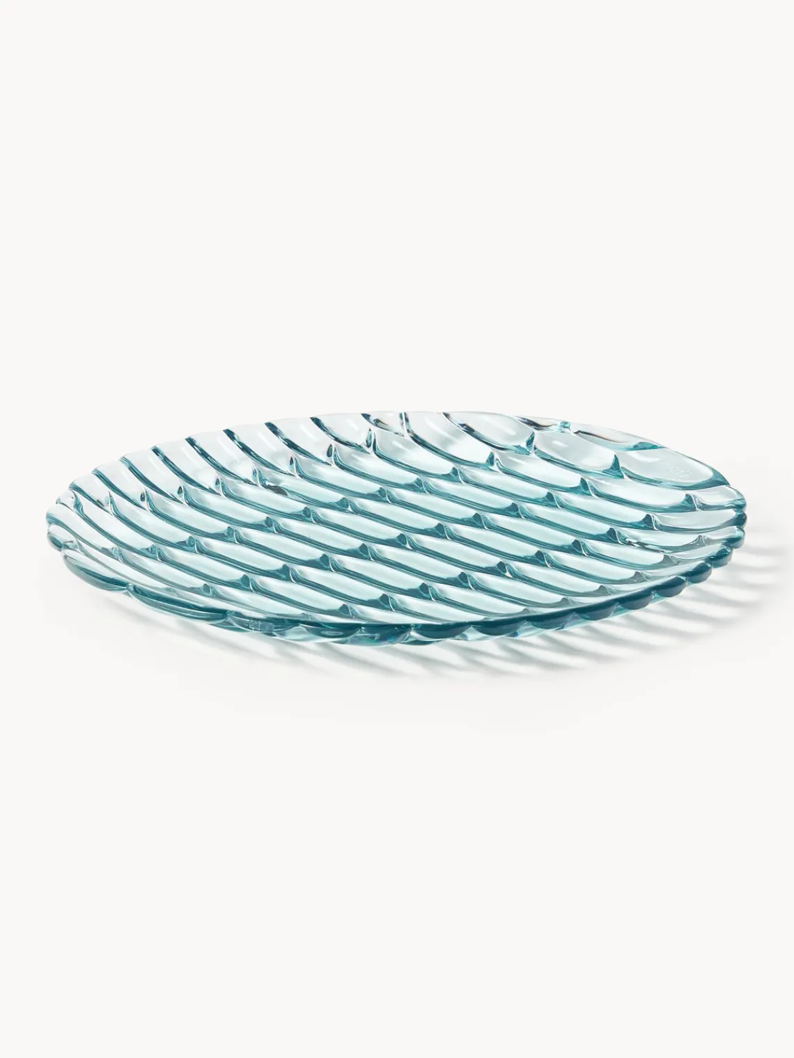 Best Kartell Assiettes à dessert avec motif texturé Jellies, 4 pièces Bleu ciel