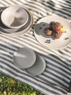 Clearance Kartell Assiettes à dessert en mélamine Trama, 4 pièces
