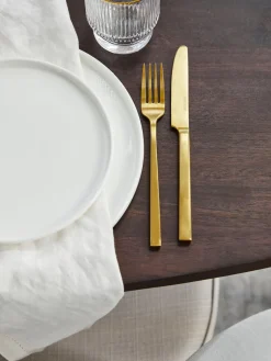 Best ASA Selection Assiettes à dessert en porcelaine Fine Bone China Oco, 6 pièces