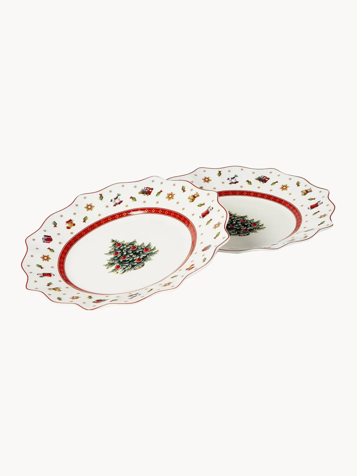 Outlet Villeroy & Boch Assiettes à dessert en porcelaine Toy's Delight, 2 pièces