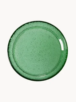 Online HKLIVING Assiettes à dessert en verre The Emeralds, 2 pièces