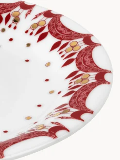 Fashion Bjørn Wiinblad Assiettes à dessert peintes à la main Guirlande, 4 pièces