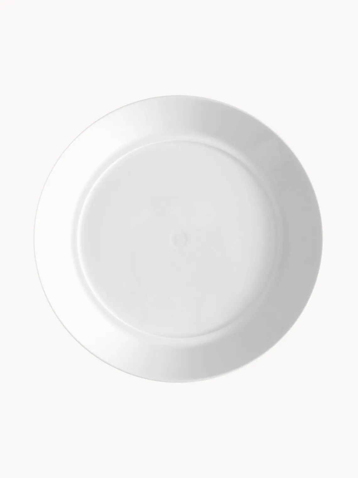 New Meissen Assiettes creuses artisanales en porcelaine Vitruv, 2 pièces Blanc