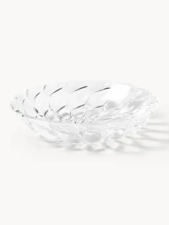 New Kartell Assiettes creuses avec motif texturé Jellies, 4 pièces Transparent