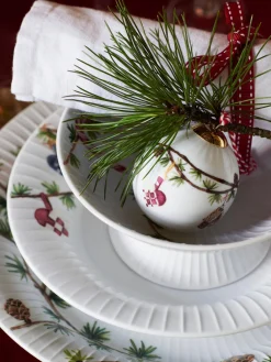 Discount KÄHLER Assiettes creuses en porcelaine Hammershøi, 4 pièces