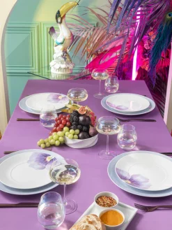 Clearance Meissen Assiettes plates artisanales en porcelaine Cosmopolitan, 2 pièces