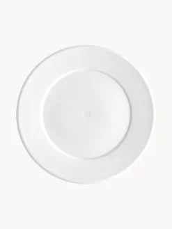Clearance Meissen Assiettes plates artisanales en porcelaine Vitruv, 2 pièces Blanc