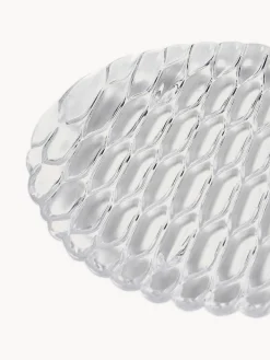 Fashion Kartell Assiettes plates avec motif texturé Jellies, 4 pièces