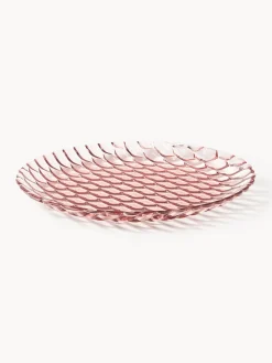 Online Kartell Assiettes plates avec motif texturé Jellies, 4 pièces Rose pâle