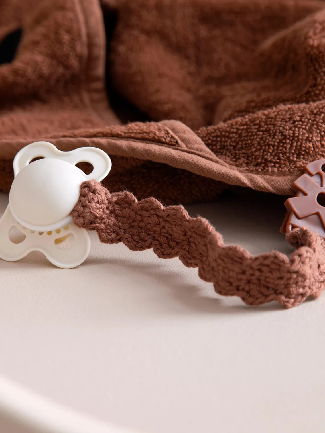 Clearance Sebra Attache tétine artisanale Crochet