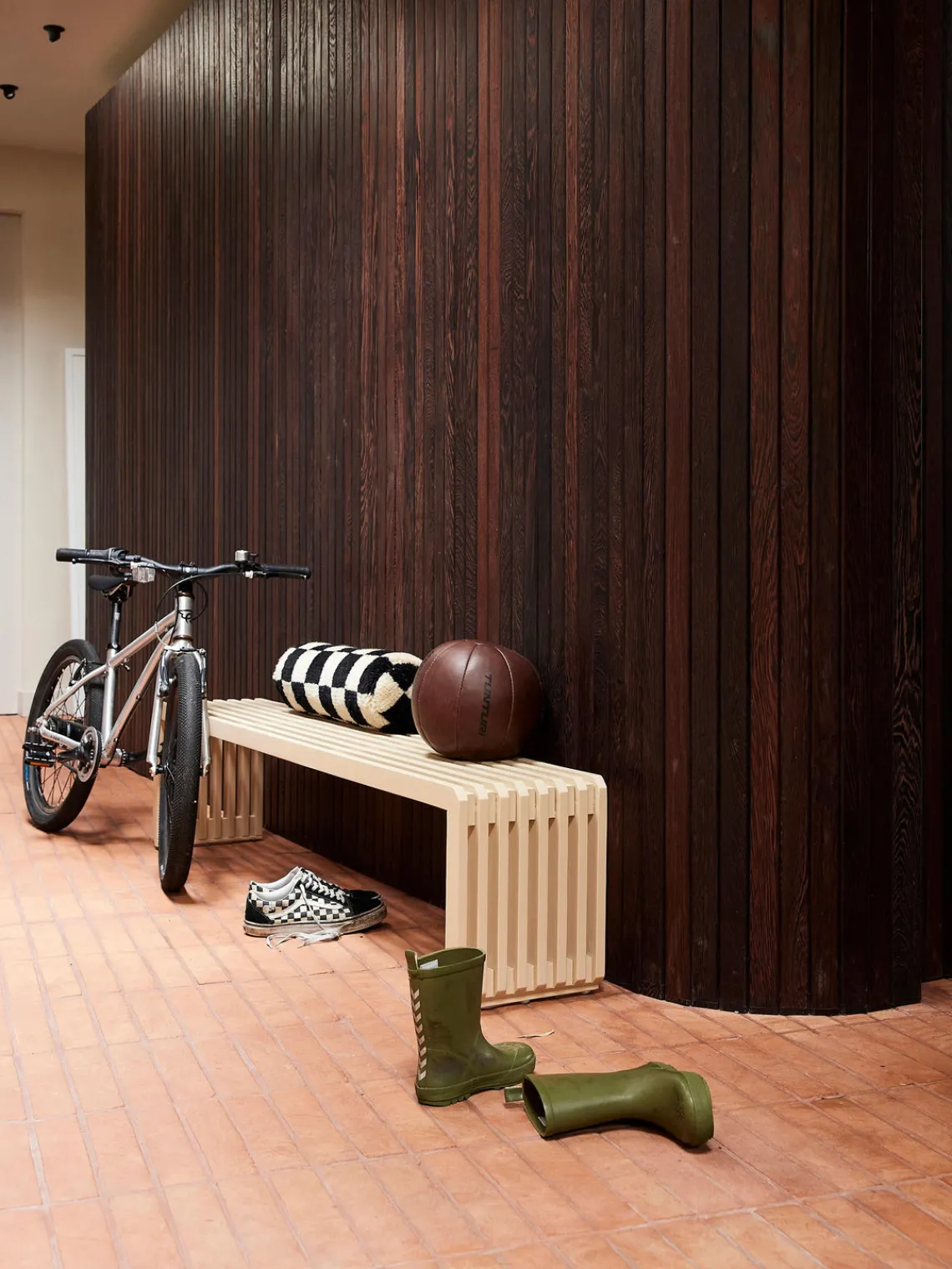 New HKLIVING Banc en Bancu Bois de sungkaï