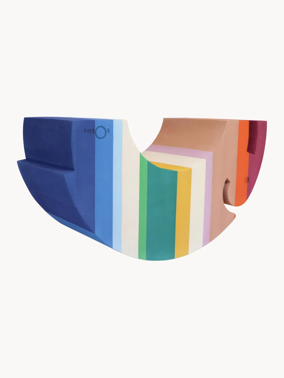 Online bObles Bascule Elephant, larg. 55 cm Multicolore