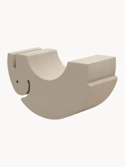 Sale bObles Bascule Elephant, larg. 37 cm Grège