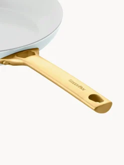 Best GreenPan Batterie de cuisine avec revêtement antiadhésif Padova, 10 élém. Bleu ciel, doré