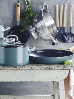 Discount GreenPan Batterie de cuisine avec revêtement antiadhésif Mayflower, 10 élém.