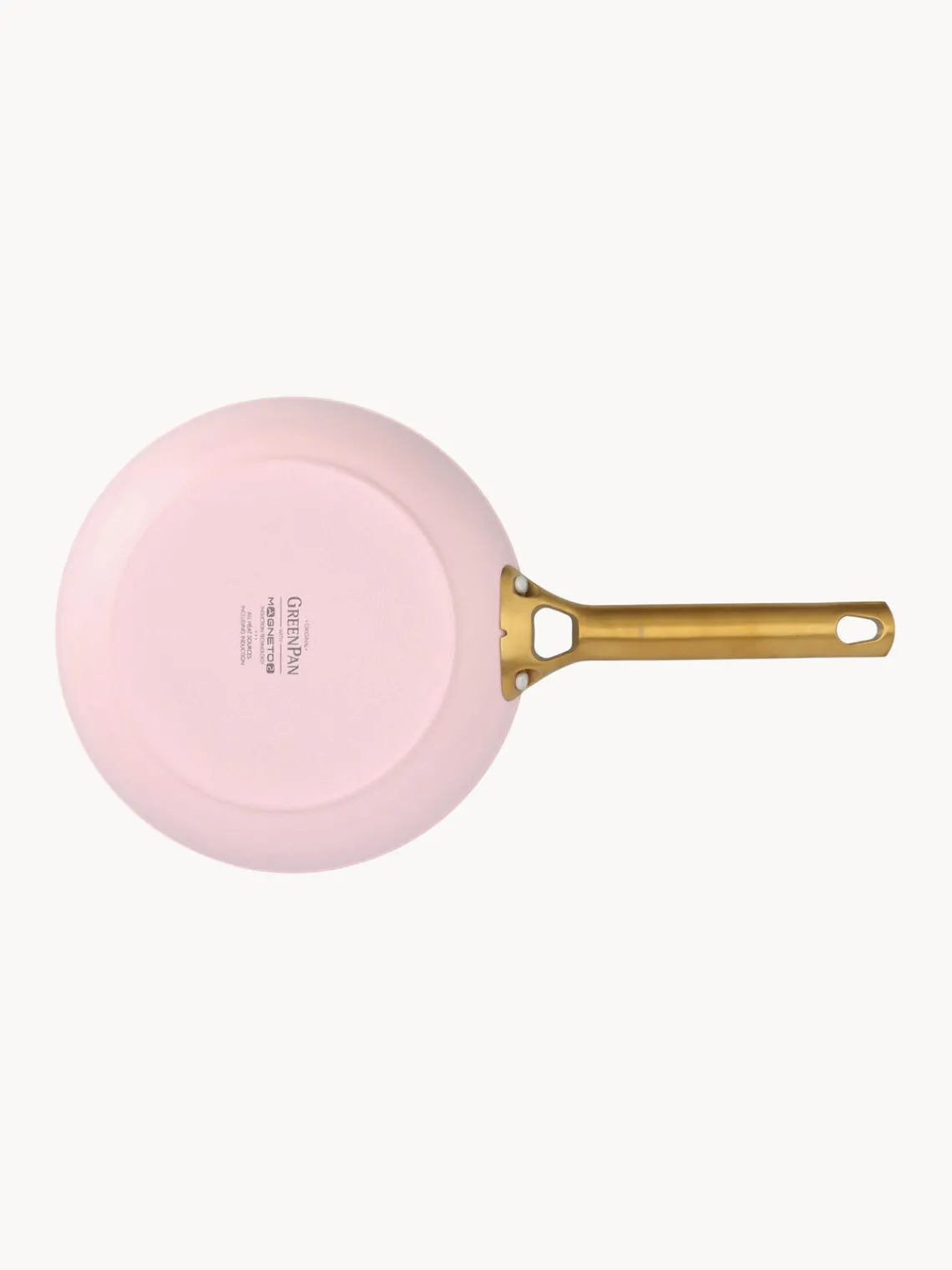 Outlet GreenPan Batterie de cuisine avec revêtement antiadhésif Padova, 10 élém. Rose, doré