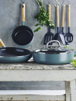 Outlet GreenPan Batterie de cuisine avec revêtement antiadhésif Mayflower, 8 élém.