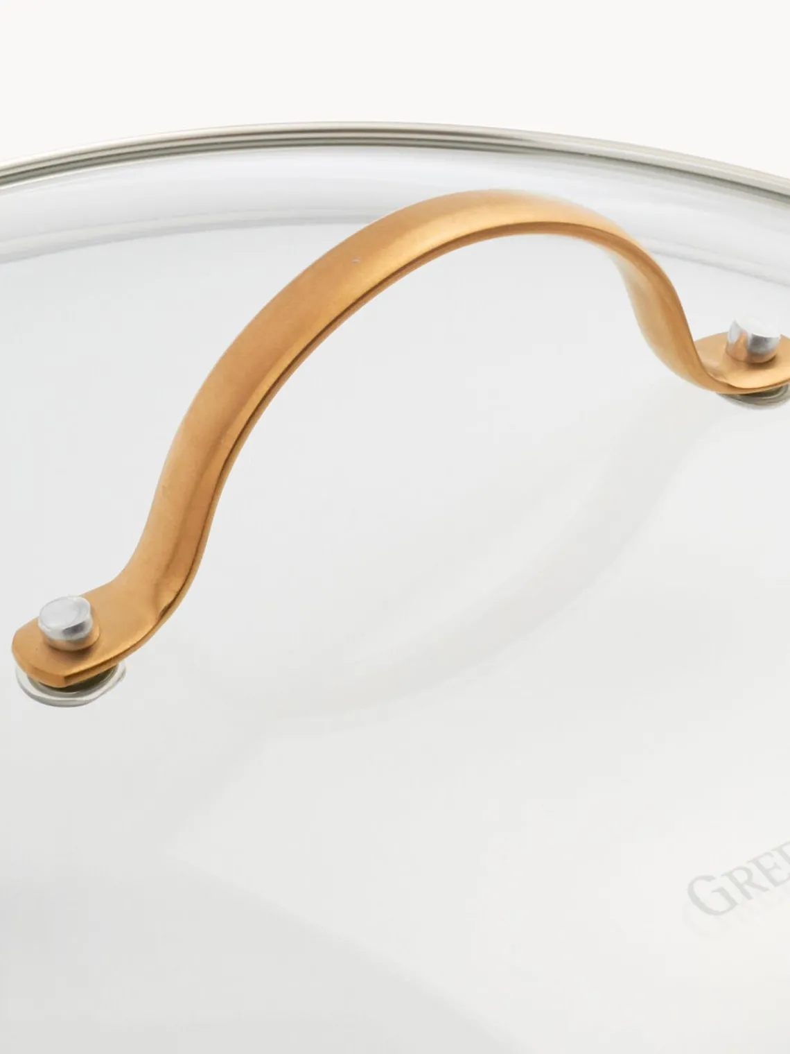Clearance GreenPan Batterie de cuisine avec revêtement antiadhésif Padova, 10 élém. Rose, blanc crème, doré