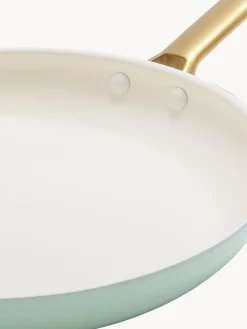 New GreenPan Batterie de cuisine avec revêtement antiadhésif Padova, 10 élém. Vert menthe, blanc crème, doré