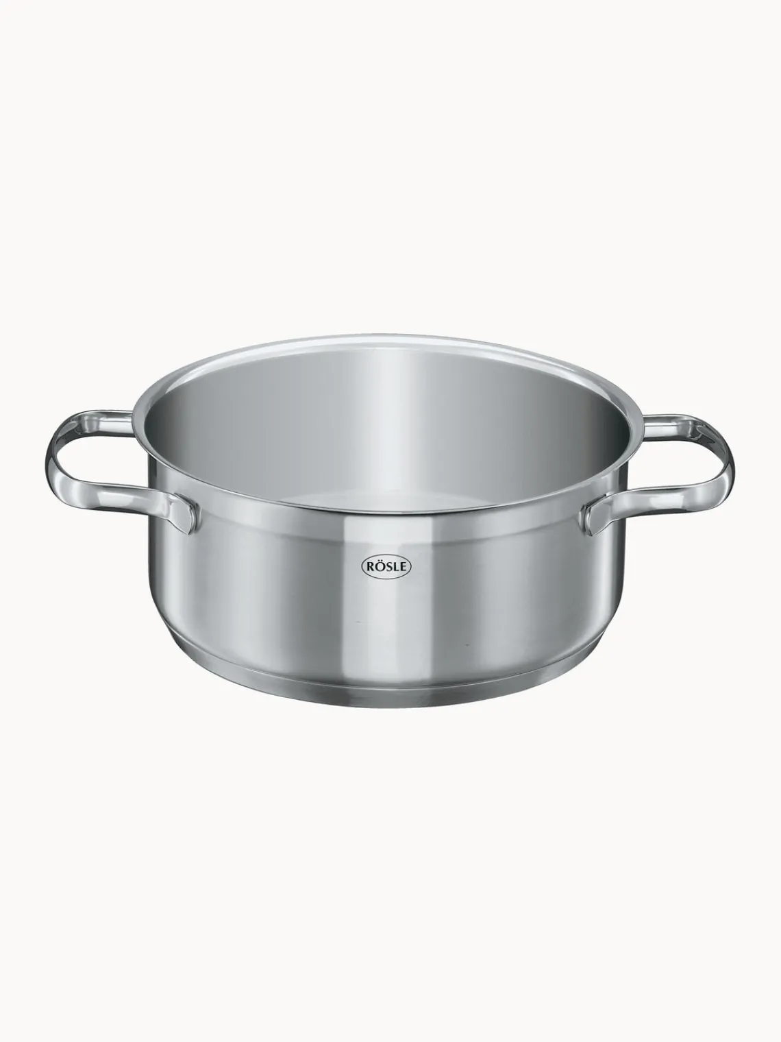 Fashion RÖSLE Batterie de cuisine en acier inoxydable Elegance, 10 élém.