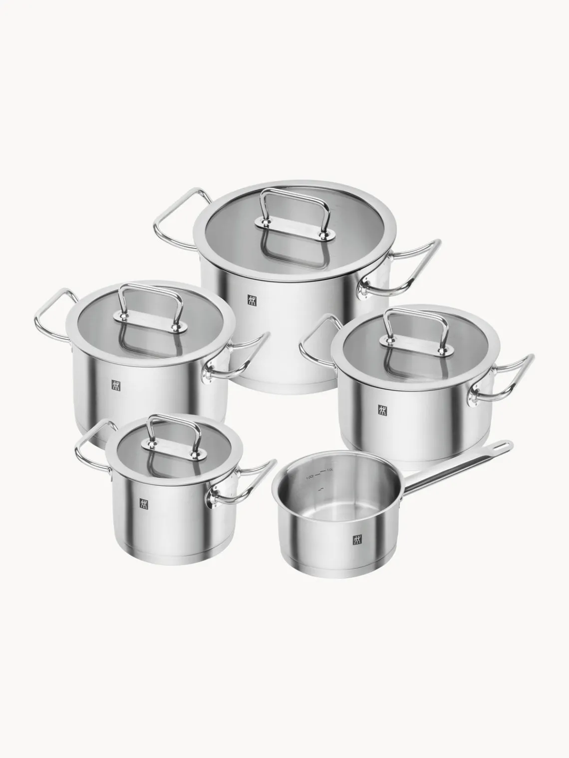 Sale ZWILLING Batterie de cuisine en acier inoxydable Pro, 5 élém.